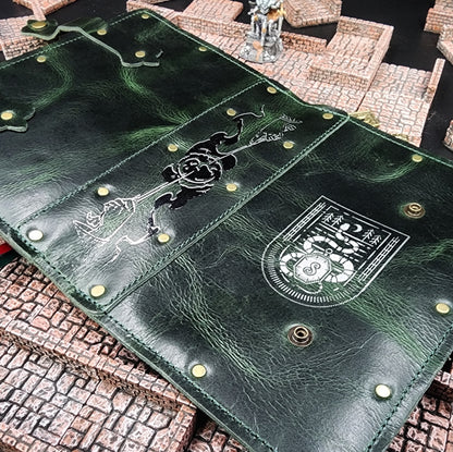 Gryffindor Crest A5 Custom Leather Adventure Journal (30-Day Lead)