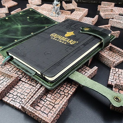 Gryffindor Crest A5 Custom Leather Adventure Journal (30-Day Lead)