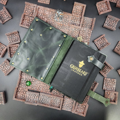 Gryffindor Crest A5 Custom Leather Adventure Journal (30-Day Lead)