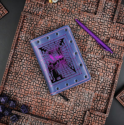 Dungeon Crawler Custom Leather Pocket Journal (30-Day Lead)