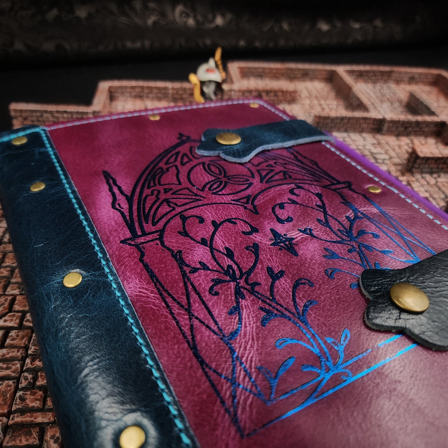 Elven Gothic Arch A5 Custom Leather Adventure Journal (30-Day Lead)