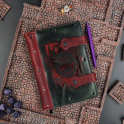 Beholder A5 Custom Leather Adventure Journal (30-Day Lead)