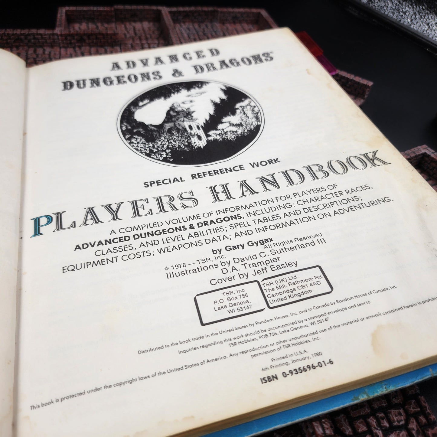 1978 Advanced Dungeons and Dragons Players Handbook