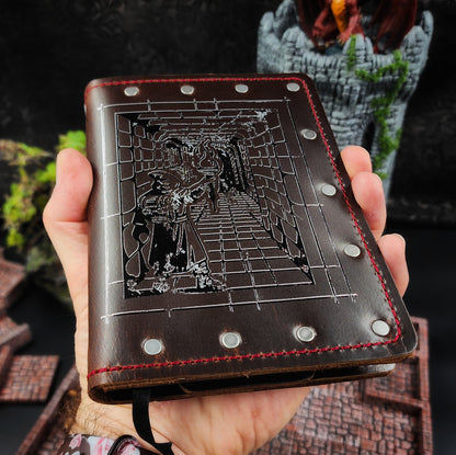 Dungeon Crawler Custom Leather Pocket Journal (30-Day Lead)