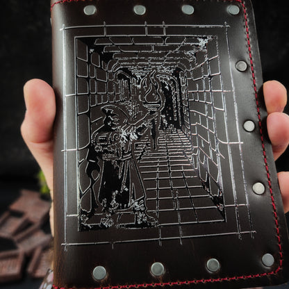 3D Dungeon Corridor - Grimbeards Adventure Journal - Pocket - (A6)