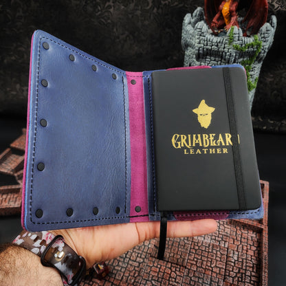 D&D Mimic Treasure Chest Custom Leather Pocket Journal (30-Day Lead)