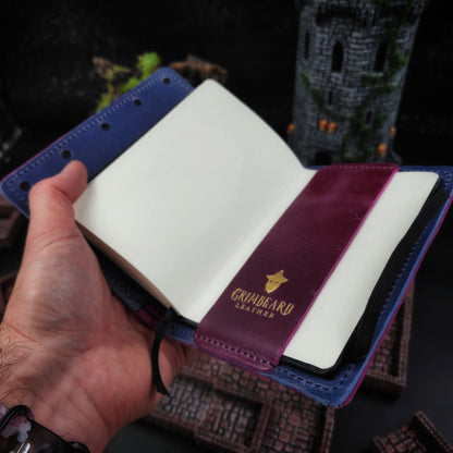 D&D Mimic Treasure Chest Custom Leather Pocket Journal (30-Day Lead)
