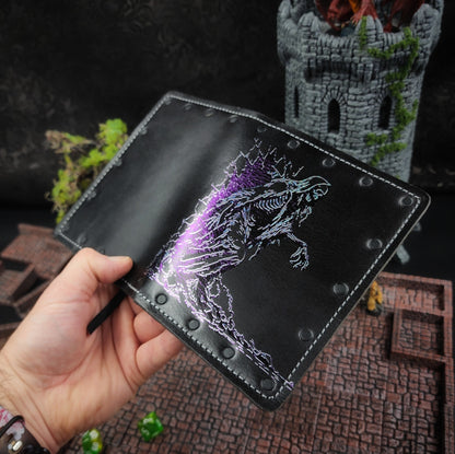 Acererak Emerging Lich: Tomb of Horrors Custom Leather Pocket Journal (30-Day Lead)