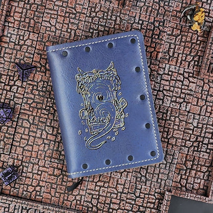 D&D Monster Chest Custom Leather Pocket Journal (30-Day Lead)