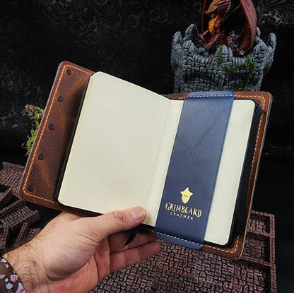 D&D Monster Chest Custom Leather Pocket Journal (30-Day Lead)