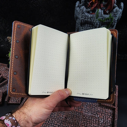 D&D Monster Chest Custom Leather Pocket Journal (30-Day Lead)