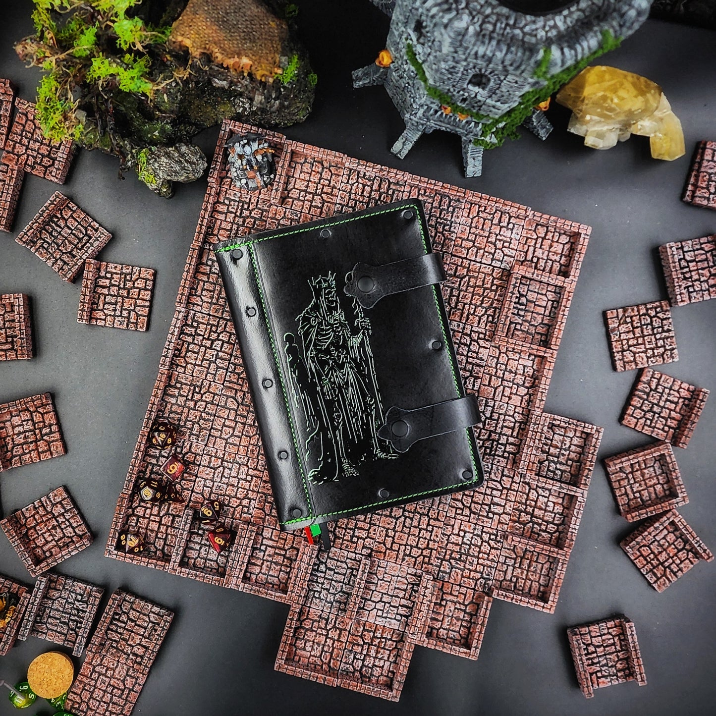 The Dead King A5 Custom Leather Adventure Journal (30-Day Lead)