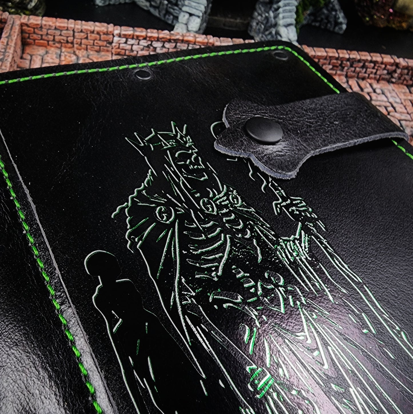 The Dead King A5 Custom Leather Adventure Journal (30-Day Lead)