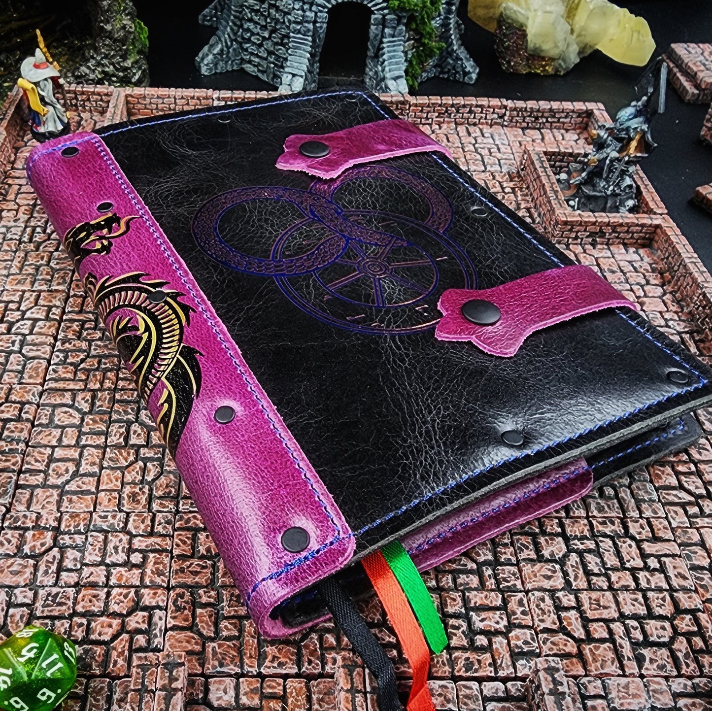 Wheel of Time A5 Custom Leather Adventure Journal (30-Day Lead)