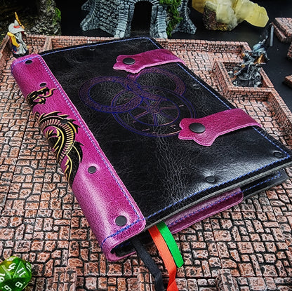 Wheel of Time A5 Custom Leather Adventure Journal (30-Day Lead)