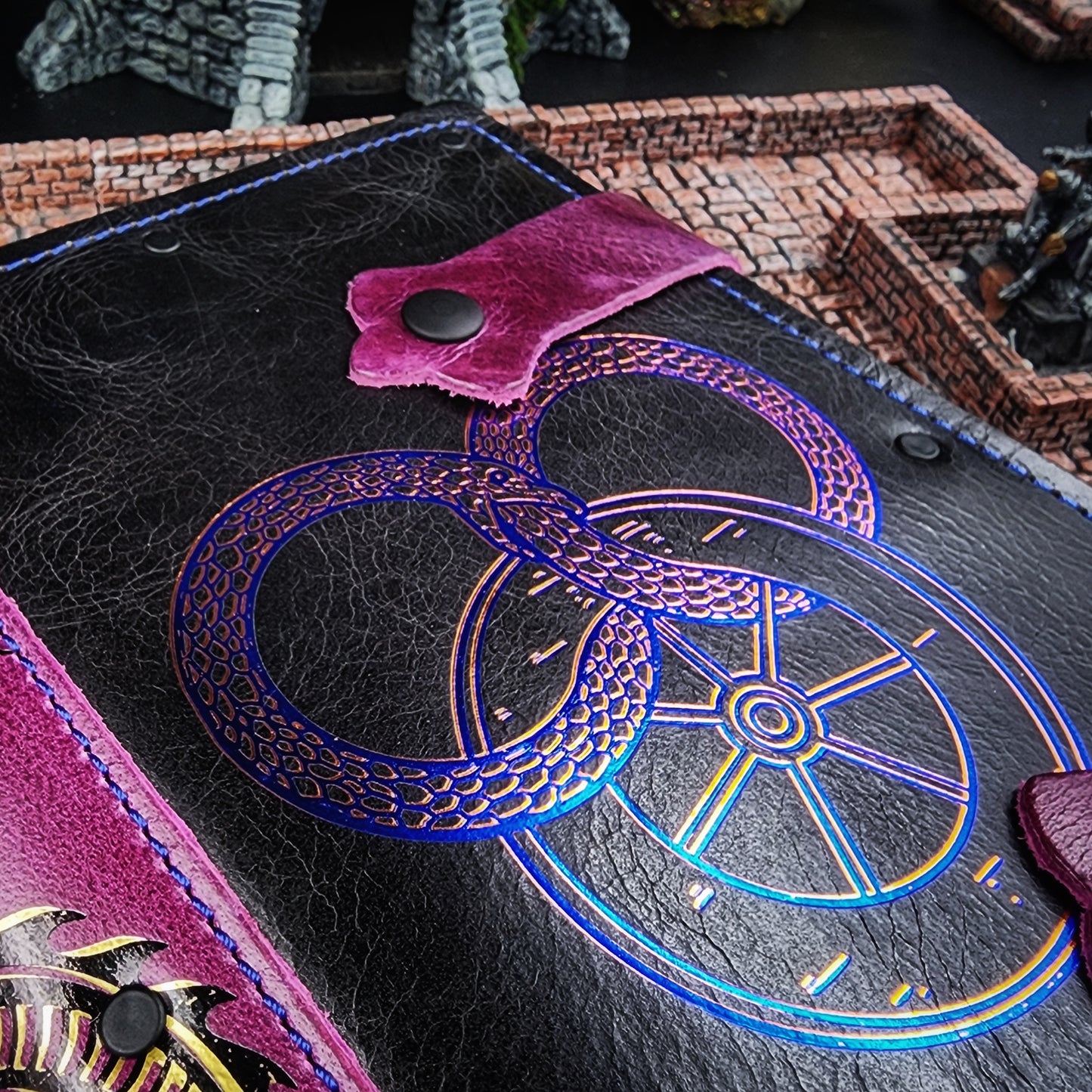Wheel of Time A5 Custom Leather Adventure Journal (30-Day Lead)