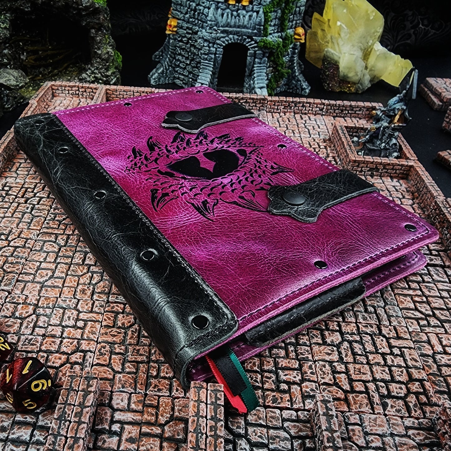 Dragon Eye A5 Custom Leather Adventure Journal (30-Day Lead)