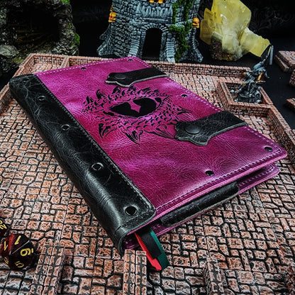 Dragon Eye A5 Custom Leather Adventure Journal (30-Day Lead)
