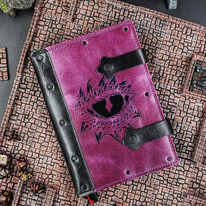 Dragon Eye A5 Custom Leather Adventure Journal (30-Day Lead)