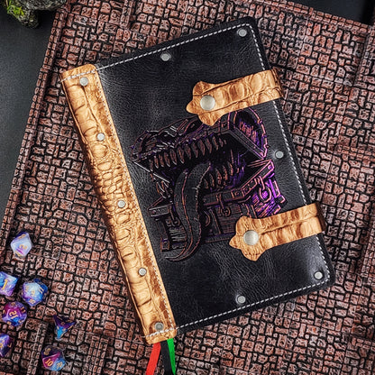 Mimic Treasure Chest A5 Custom Leather Adventure Journal (30-Day Lead)