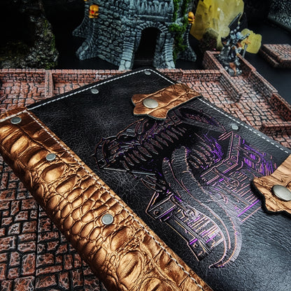 Mimic Treasure Chest A5 Custom Leather Adventure Journal (30-Day Lead)