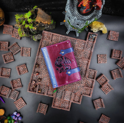 Bookish Dragon A5 Custom Leather Adventure Journal (30-Day Lead)