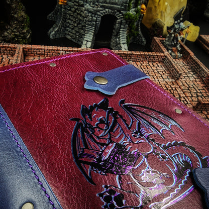 Bookish Dragon A5 Custom Leather Adventure Journal (30-Day Lead)