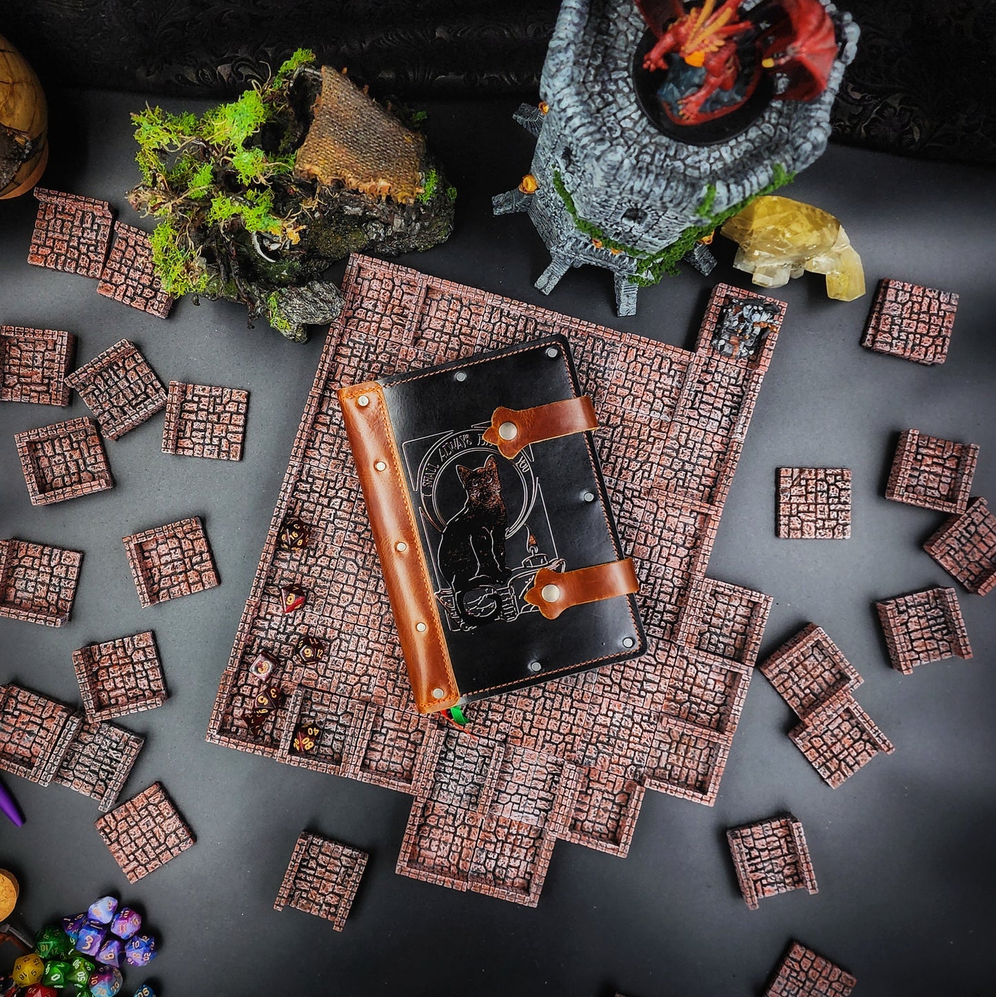 Hocus Pocus Inspired A5 Custom Leather Adventure Journal (30-Day Lead)