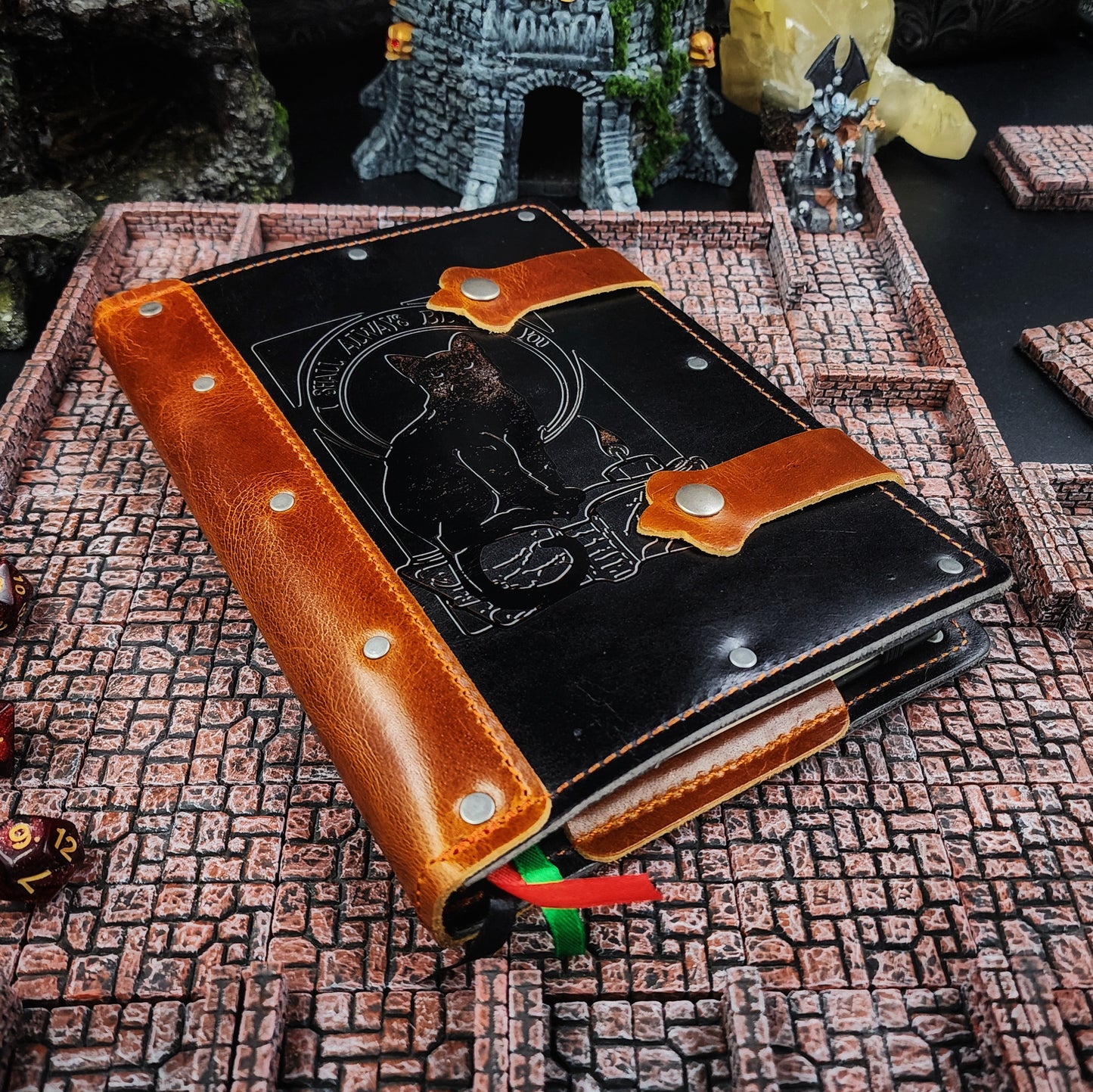 Hocus Pocus Inspired A5 Custom Leather Adventure Journal (30-Day Lead)