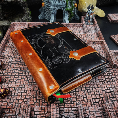 Hocus Pocus Inspired A5 Custom Leather Adventure Journal (30-Day Lead)