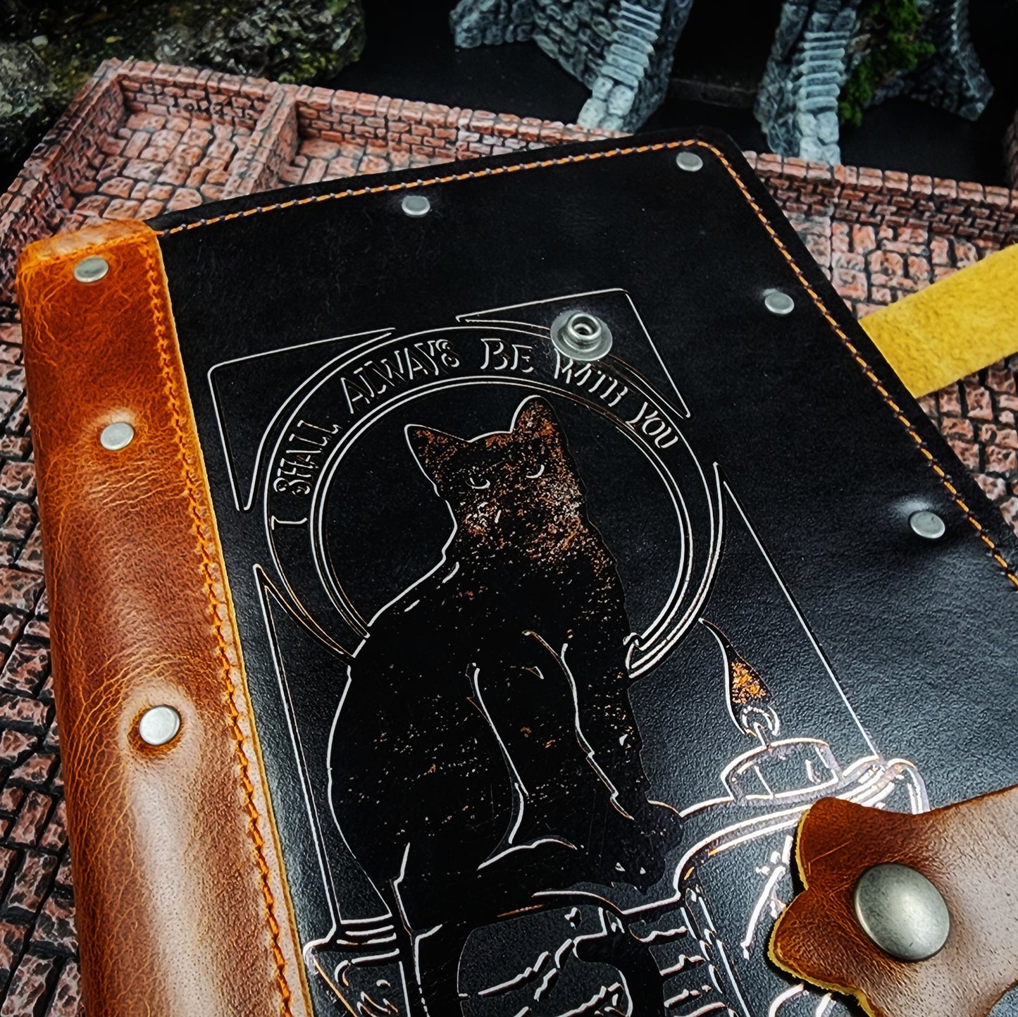 Hocus Pocus Inspired A5 Custom Leather Adventure Journal (30-Day Lead)