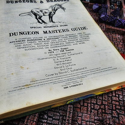 1979 Advanced Dungeons and Dragons Dungeon Masters Guide