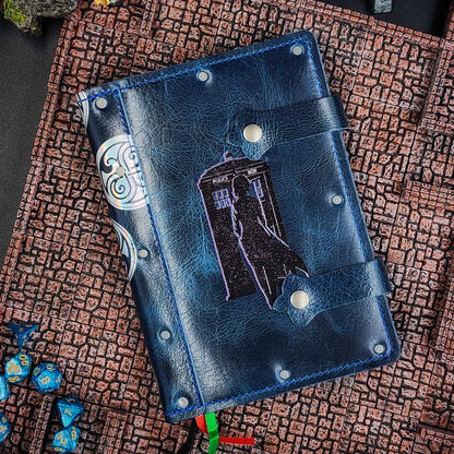 Woman and TARDIS - Grimbeards Adventure Journal - Large (A5)