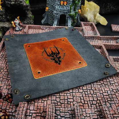 LOTR Inspired Helmet and Text - Dice Tray and Valet Tray