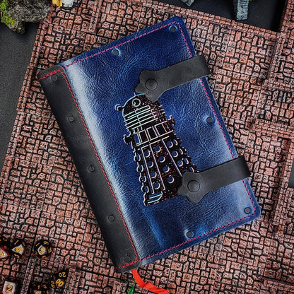 Dalek Doctor Who A5 Custom Leather Adventure Journal (30-Day Lead)