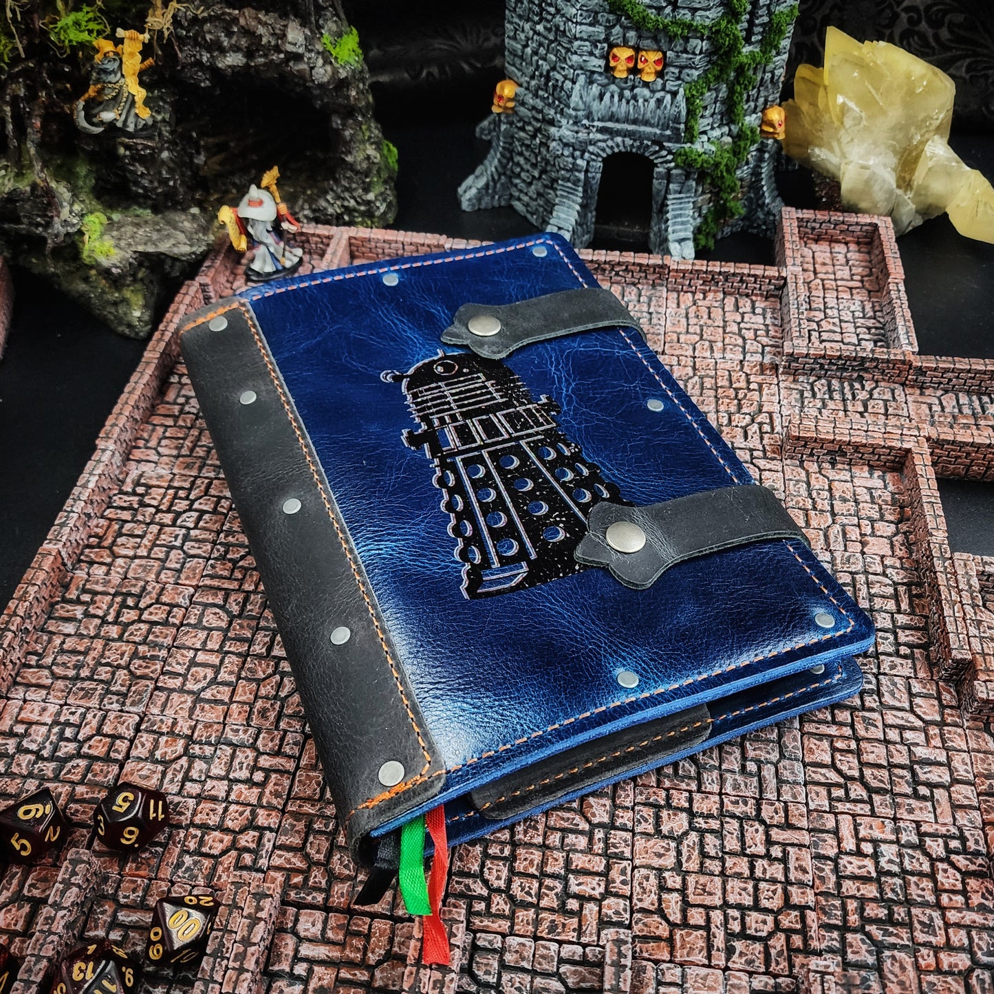 Dalek Doctor Who A5 Custom Leather Adventure Journal (30-Day Lead)
