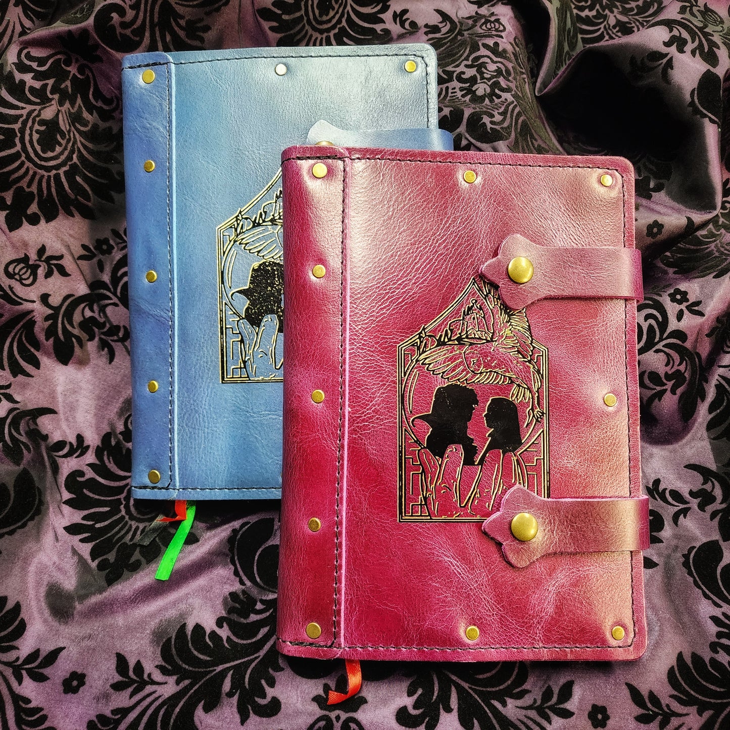 The Labyrinth Inspired A5 Custom Leather Adventure Journal (30-Day Lead)