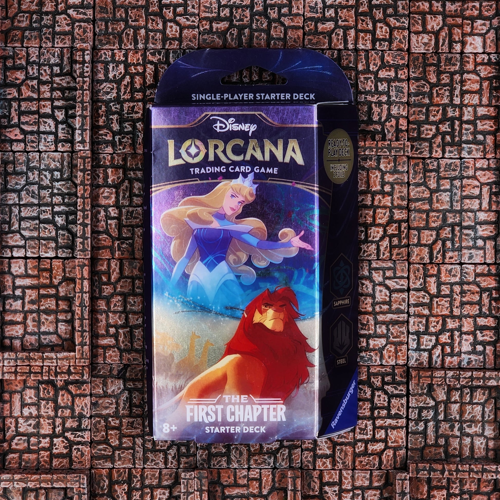 Sealed Disney Lorcana First Chapter Starter Deck Aurora and Simba First Printing
