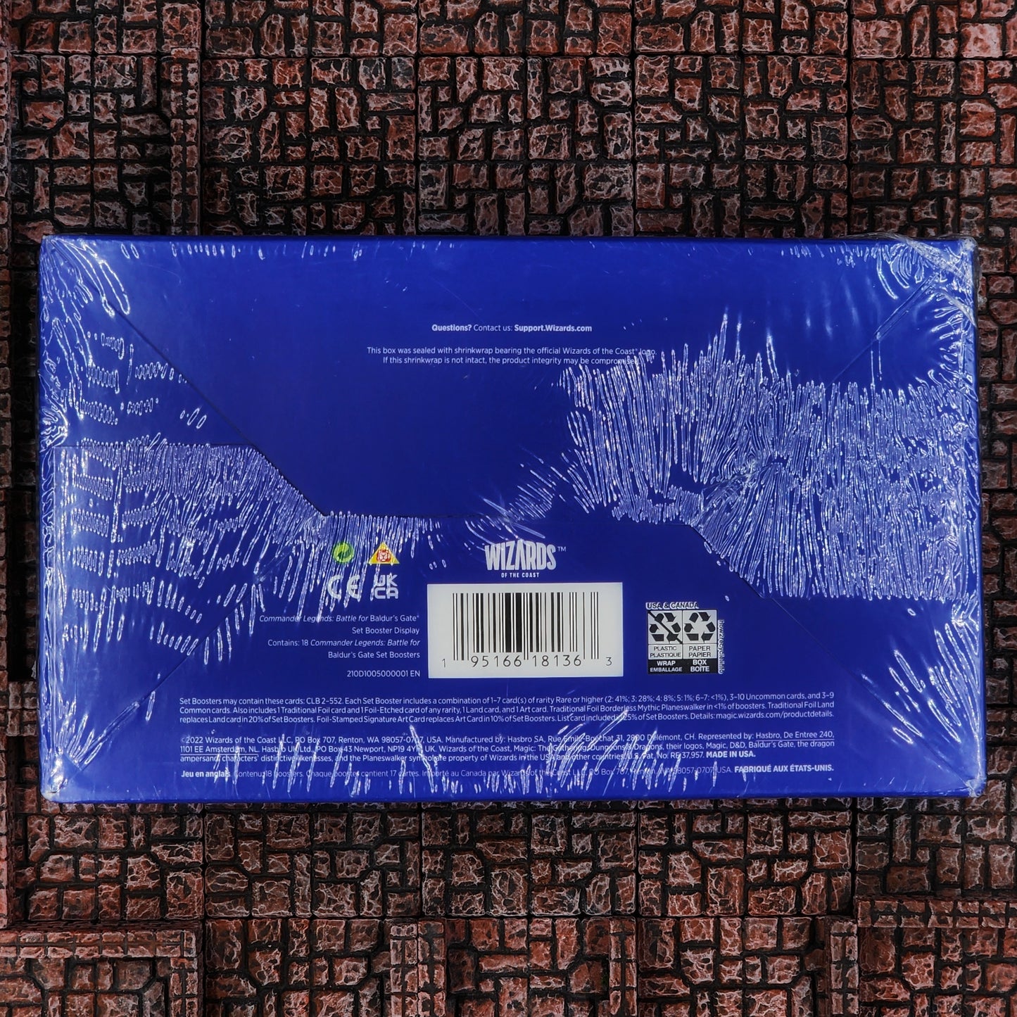 Sealed MTG Battle for Baldur's Gate Set Booster Box 18 Packs