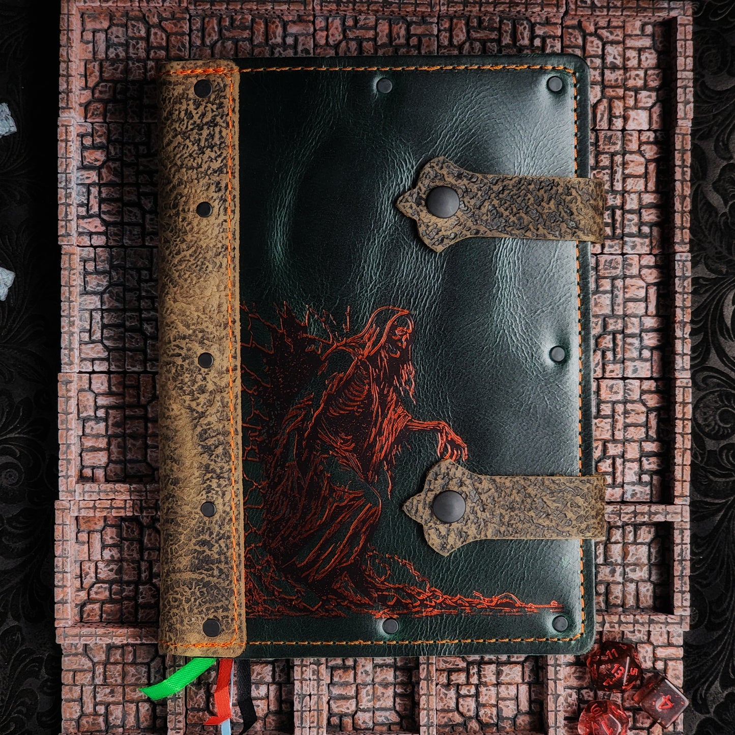 Acererak Lich A5 Custom Leather Adventure Journal (30-Day Lead)