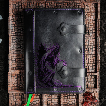 Acererak Lich A5 Custom Leather Adventure Journal (30-Day Lead)
