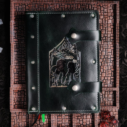 The Labyrinth Inspired A5 Custom Leather Adventure Journal (30-Day Lead)