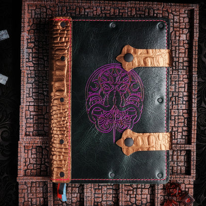 Cthulhu Mythos A5 Custom Leather Adventure Journal (30-Day Lead)