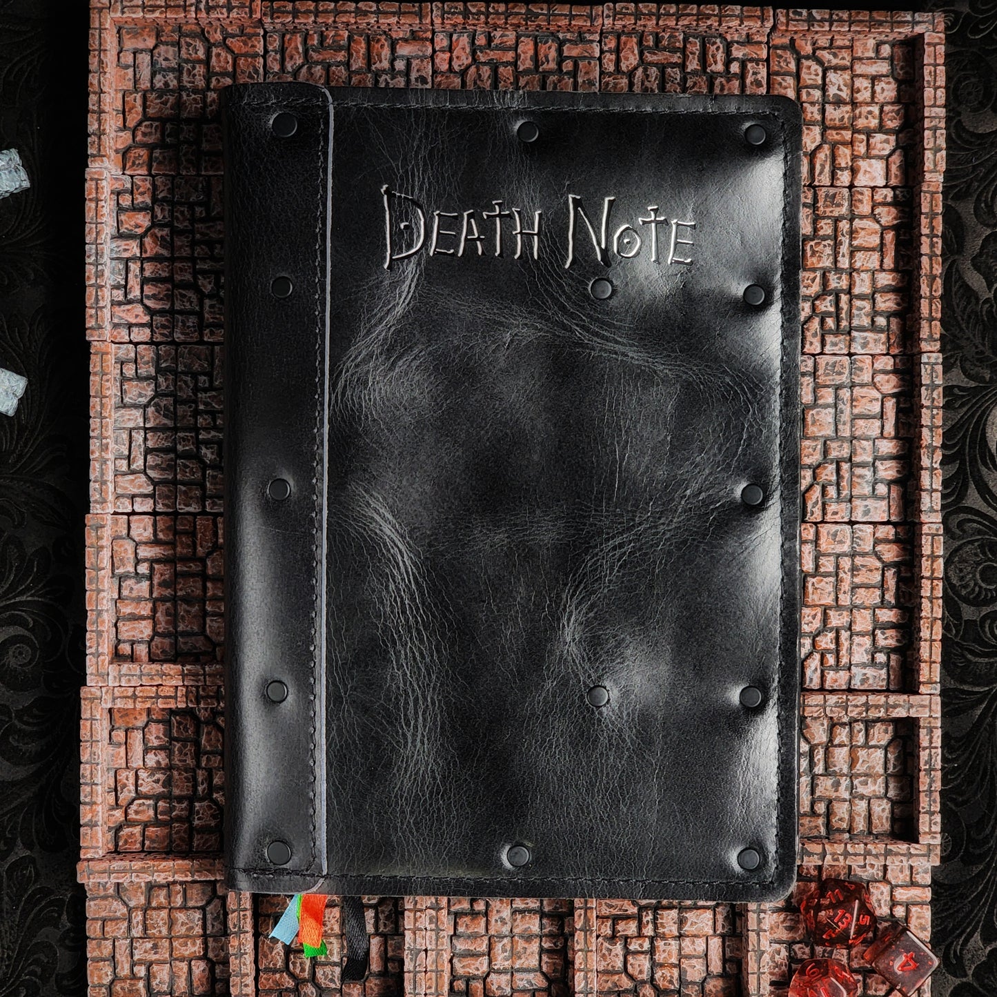 Death Note A5 Custom Leather Adventure Journal (30-Day Lead)