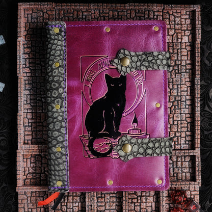 Hocus Pocus Inspired A5 Custom Leather Adventure Journal (30-Day Lead)