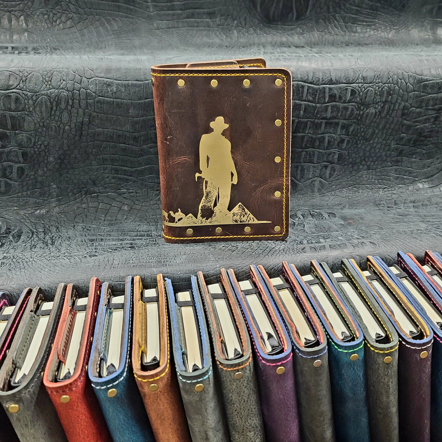 Indiana Jones Adventure Custom Leather Pocket Journal (30-Day Lead)