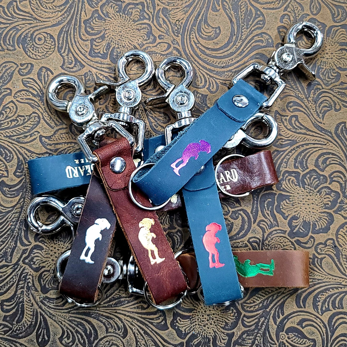 Keychain with Swivel Clip - Designs