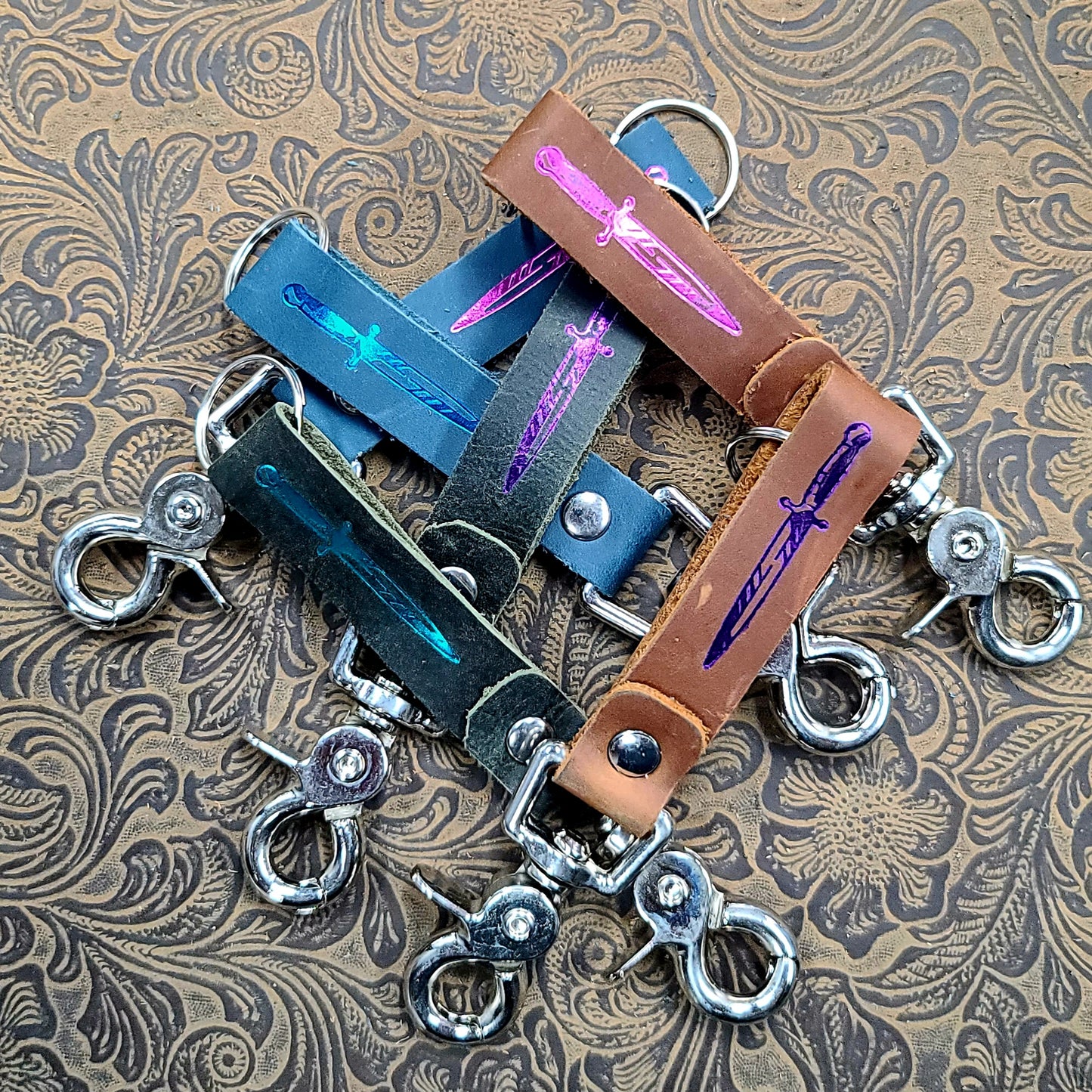 Keychain with Swivel Clip - Designs