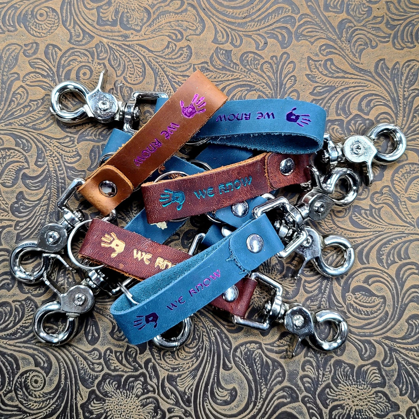 Keychain with Swivel Clip - Designs