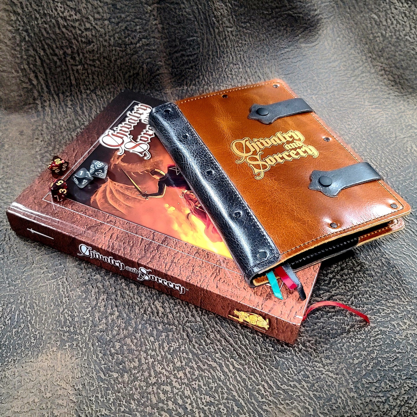 Official Chivalry & Sorcery A5 Leather Adventure Journal (30-Day Lead)